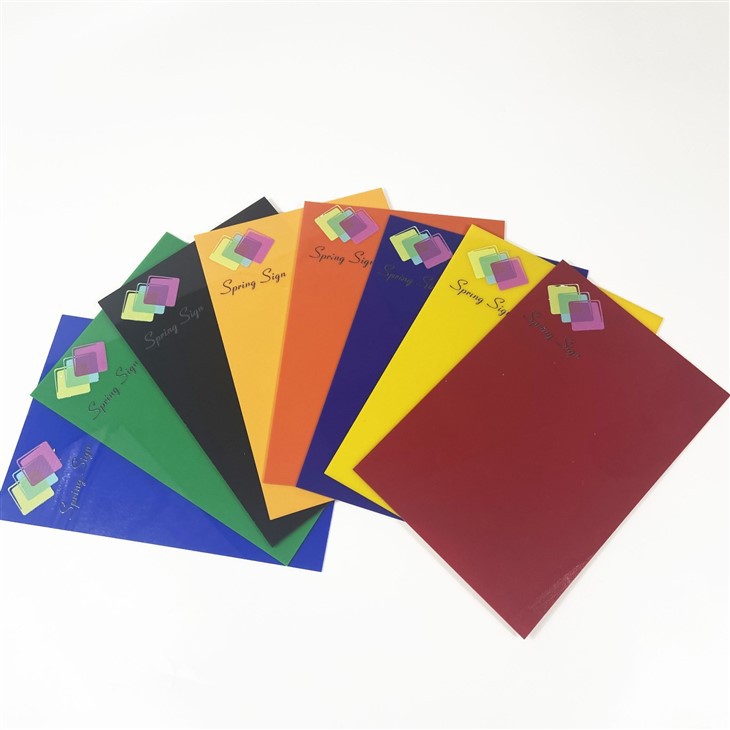 Color Cast Acrylic Sheet