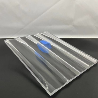 Clear Fluted Acrylic Sheet