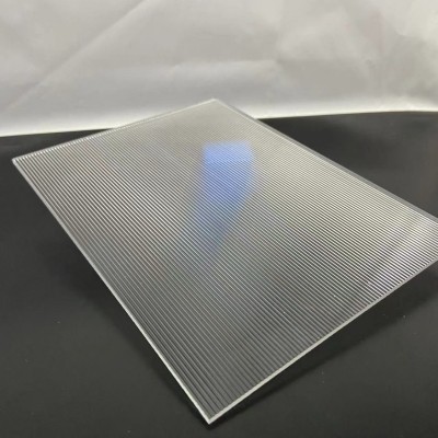 Clear Fluted Acrylic Sheet